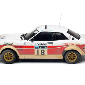 Toyota Celica 2000 GT (RA21) #18 Jean-Luc Therier - Michel Vial (Dirty Version) "RAC Rally" (1977) 1/18 Diecast Model Car by IXO Models from the WRC & Rally store collection.