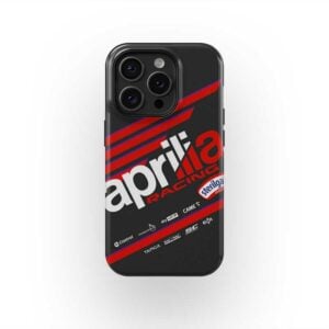Aprilia Racing MotoGP 2025 Phone Case – Inspired Team Livery Design from the Sports Car Racing Phone Cases store collection.