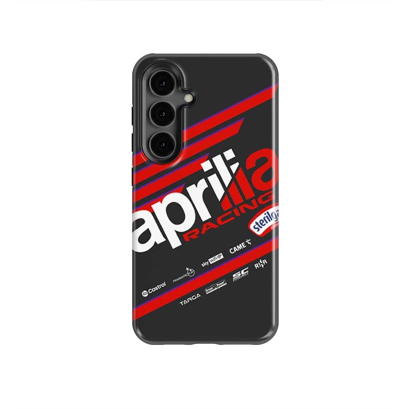 Aprilia Racing MotoGP 2025 Phone Case – Inspired Team Livery Design from the Sports Car Racing Phone Cases store collection.
