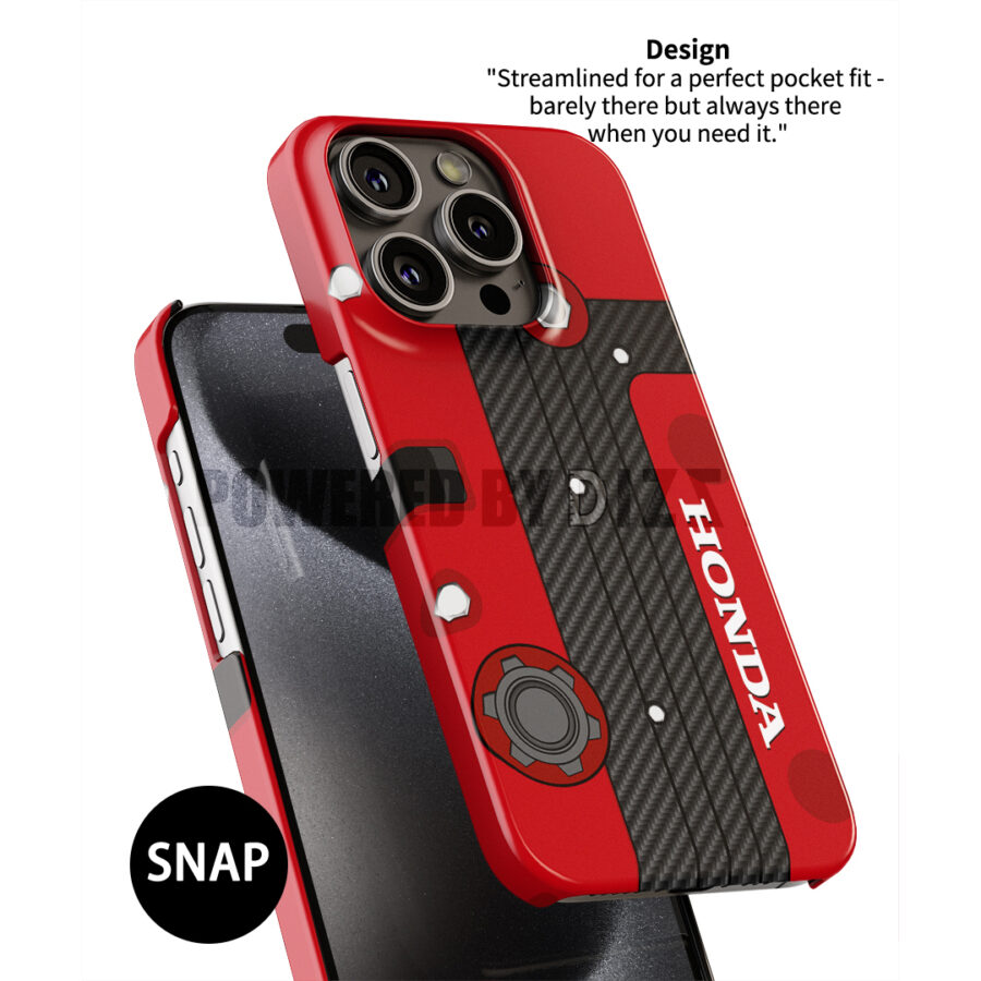 JDM Honda K20 Engine K20A RED Phone Case – Unleash Your Passion Australian GP - Albert Park Track Art