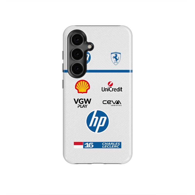 Charles Leclerc 2025 Monaco GP Phone Case – Ferrari Race Suit Tribute Charles Leclerc