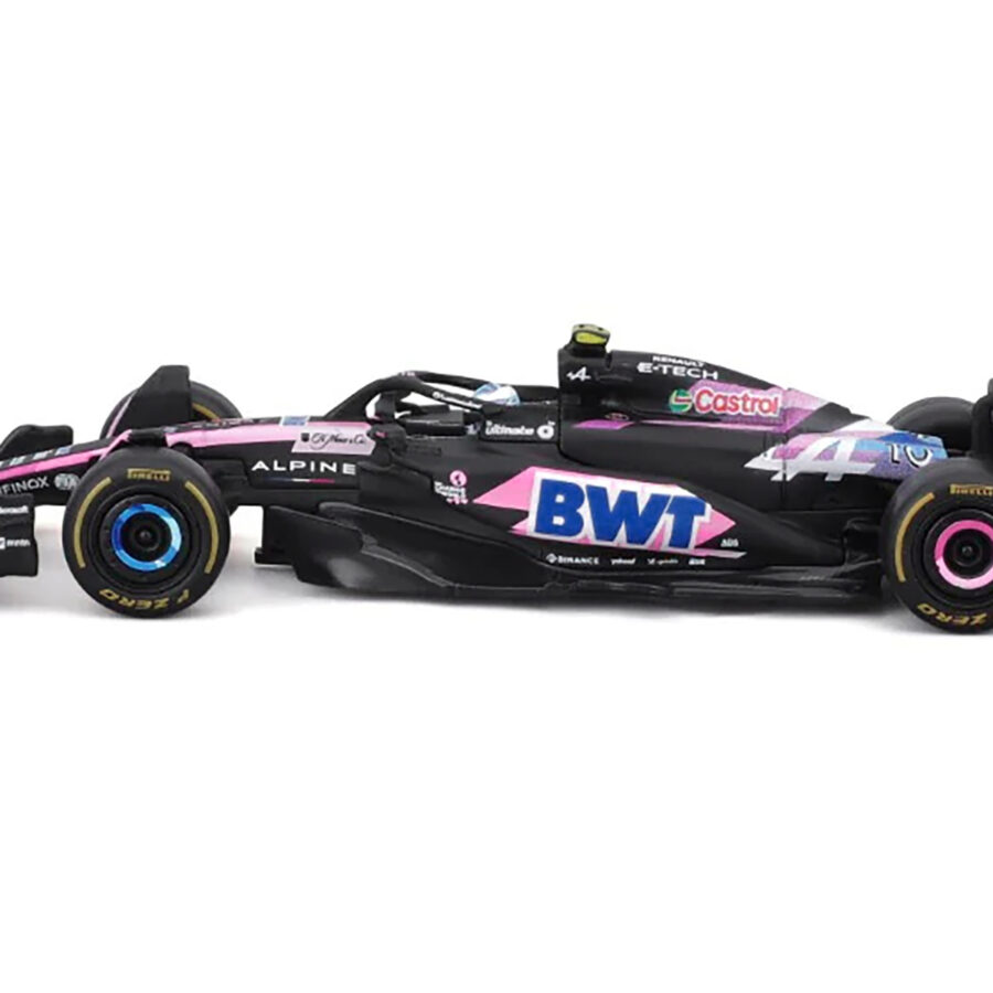 Alpine A524 #10 Pierre Gasly "BWT" "Formula One F1 World Championship" (2024) "Race" Series 1/43 Diecast Model Car by Bburago from the Alpine F1 Team store collection.