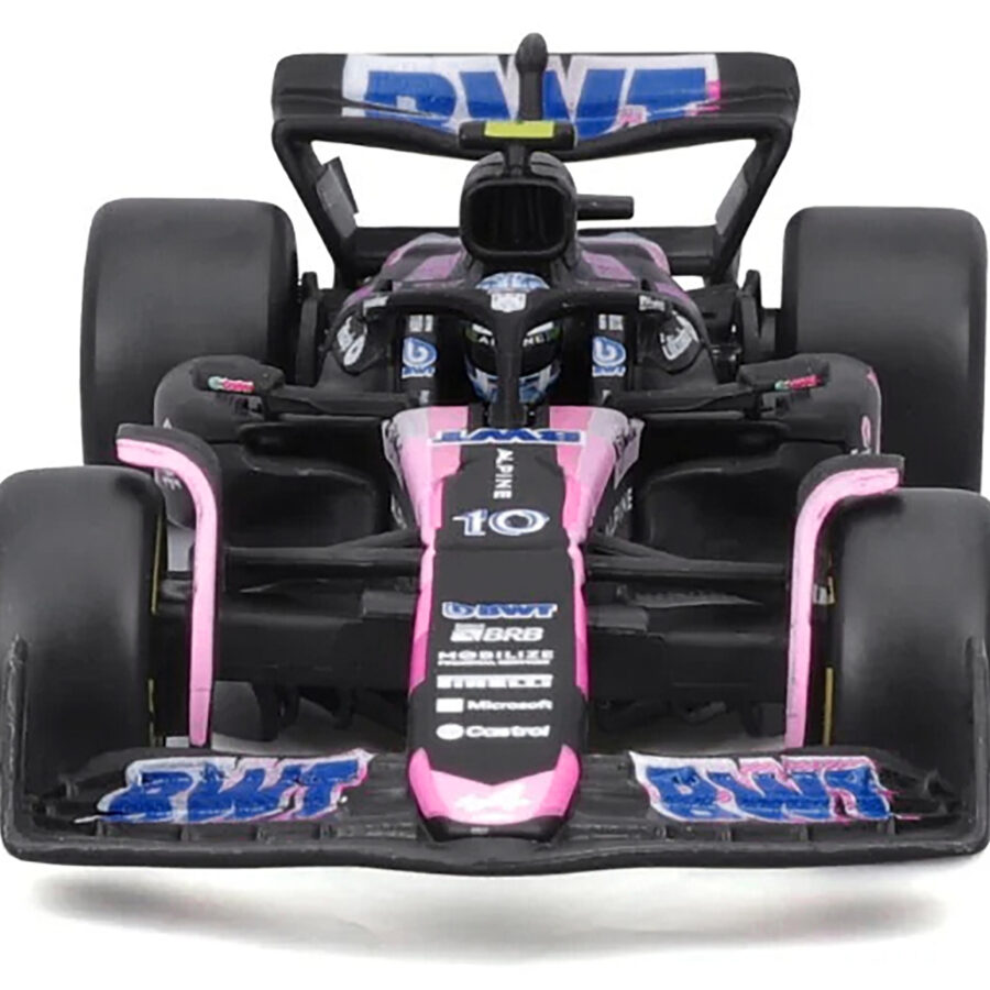 Alpine A524 #10 Pierre Gasly "BWT" "Formula One F1 World Championship" (2024) "Race" Series 1/43 Diecast Model Car by Bburago Alpine F1 Team