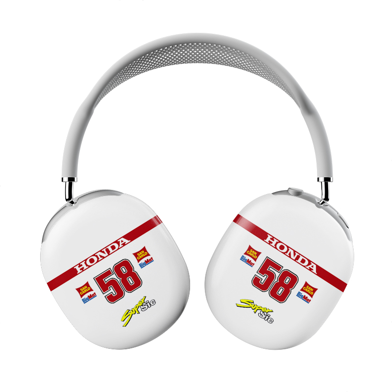 Marco Simoncelli AirPods Max Case | Honda RC212V Tribute Livery MotoGP Gifts