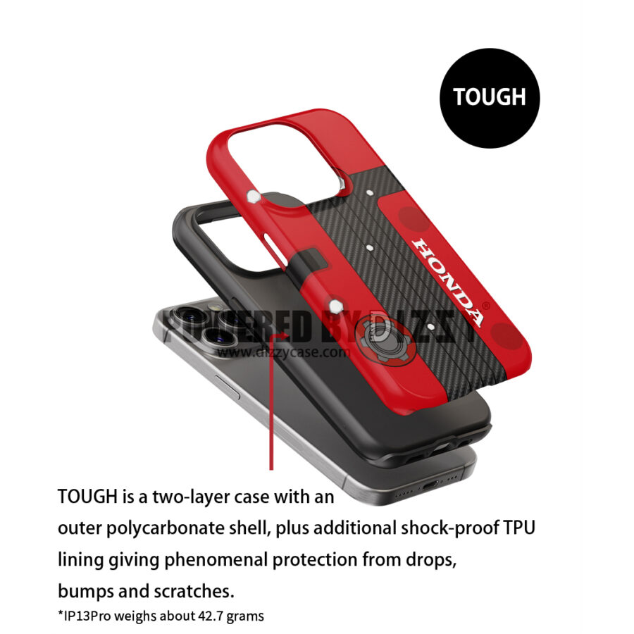 JDM Honda K20 Engine K20A RED Phone Case – Unleash Your Passion Australian GP - Albert Park Track Art