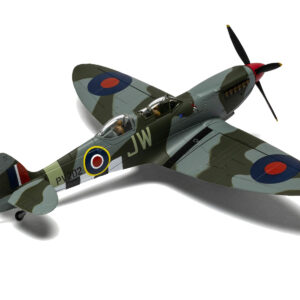 Supermarine Spitfire T.9 Aircraft "PV202 Aerial Collective at Duxford Airfield" British Royal Air Force "The Aviation Archive" Series 1/72 Diecast Model by Corgi from the Ford store collection.