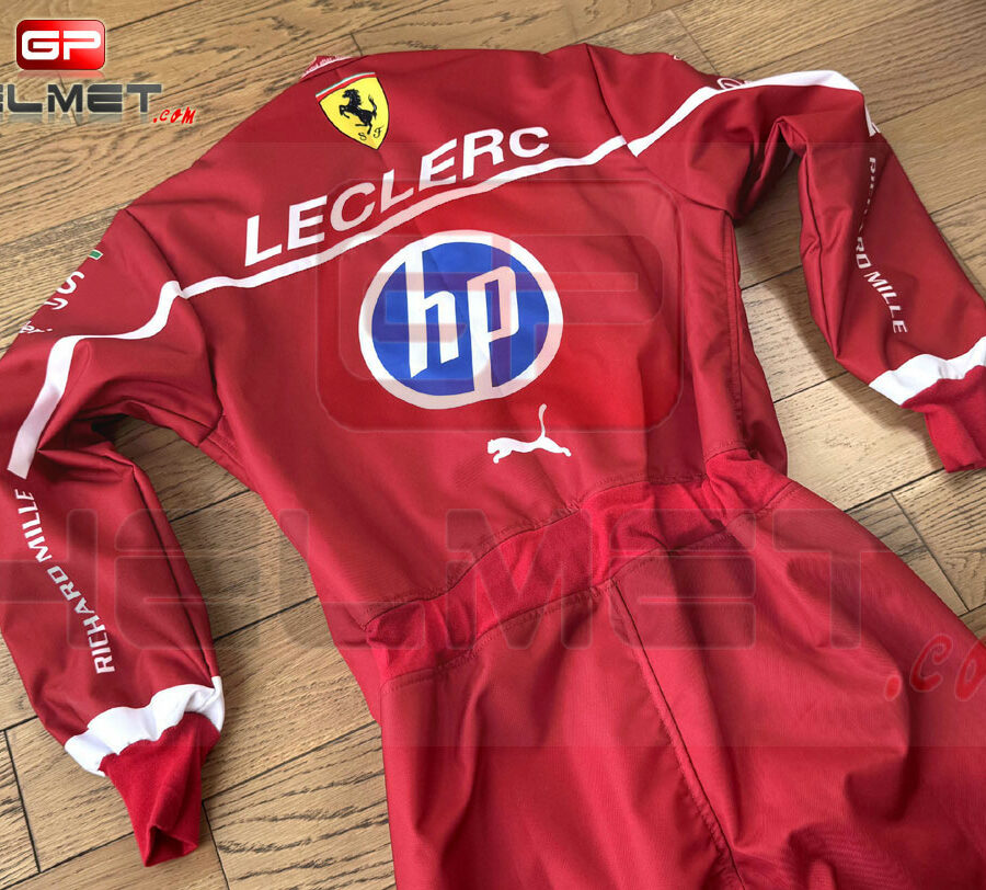 Charles Leclerc 2025 replica Racing Suit Ferrari F1 Charles Leclerc