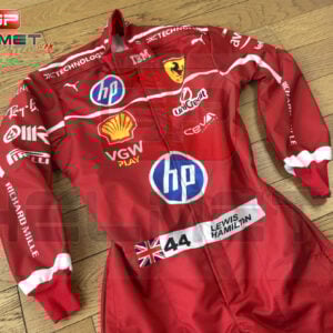 Lewis Hamilton 2025 replica Racing Suit Ferrari F1 by GPHelmet