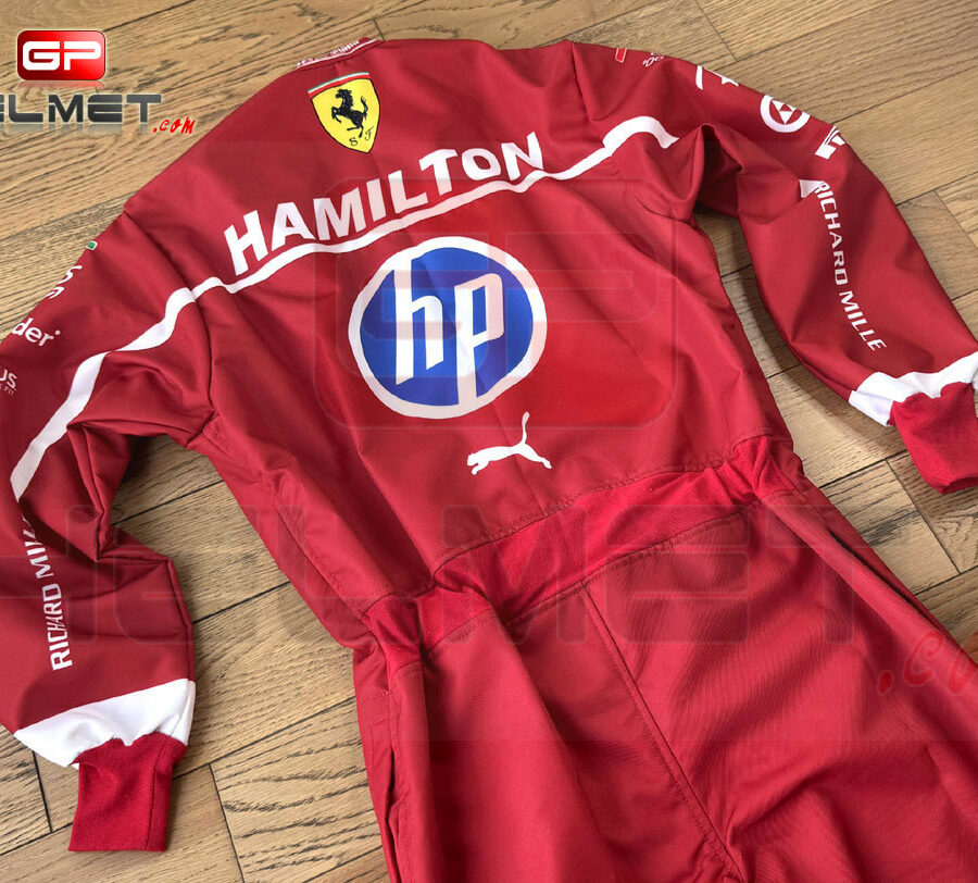 Lewis Hamilton 2025 replica Racing Suit Ferrari F1 F1 Race Suits