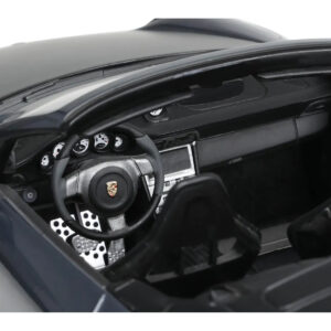 Porsche 911 LB-Works Alpha 9 Gray with Black Hood 1/18 Model Car by GT Spirit  by Diecast Mania