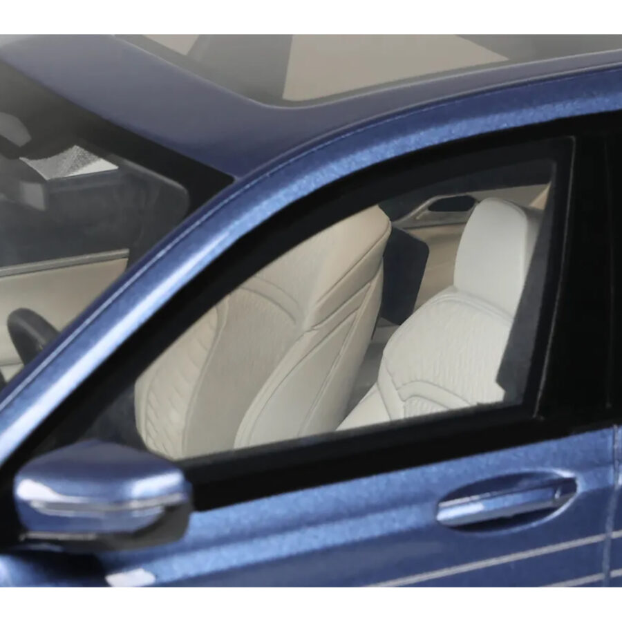 2022 BMW Alpina B7 Blue Metallic 1/18 Model Car by GT Spirit Automotive