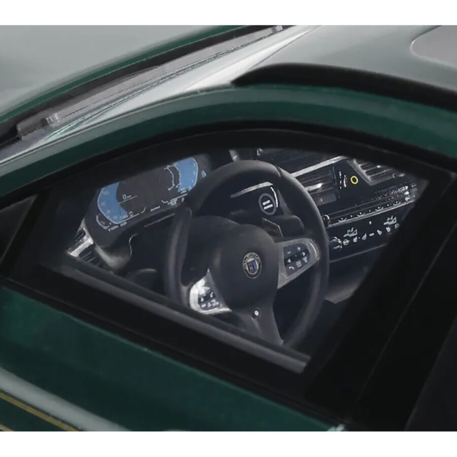 2023 BMW Alpina B5 Touring Green Metallic 1/18 Model Car by GT Spirit Automotive