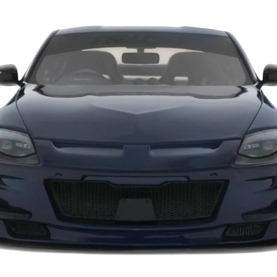 2023 Nissan 400Z by Pandem RHD (Right Hand Drive) Midnight Blue 1/18 Model Car by GT Spirit Automotive