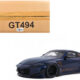 2023 Nissan 400Z by Pandem RHD (Right Hand Drive) Midnight Blue 1/18 Model Car by GT Spirit