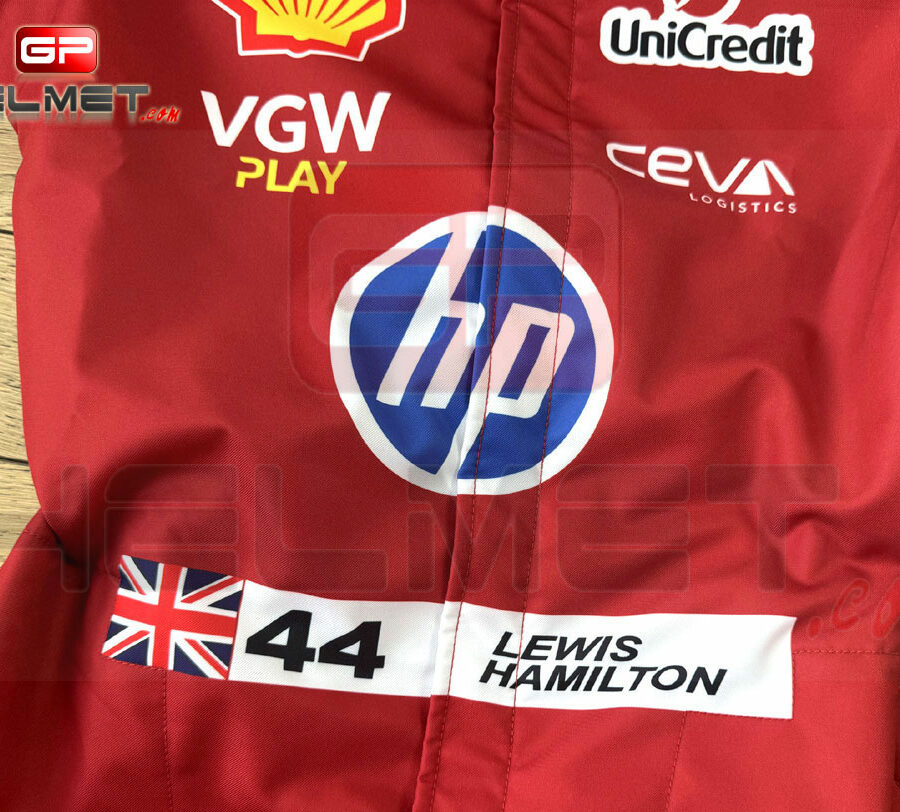 Lewis Hamilton 2025 replica Racing Suit Ferrari F1 F1 Race Suits