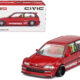 Honda Civic (EF) "Kaido Works V2" Red Metallic with Graphics (Designed by Jun Imai) "Kaido House" Special 1/64 Diecast Model Car by Mini GT Honda Civic (EF) "Kaido Works V2" Red Metallic with Graphics (Designed by Jun Imai) "Kaido House" Special 1/64 Diecast Model Car by Mini GT