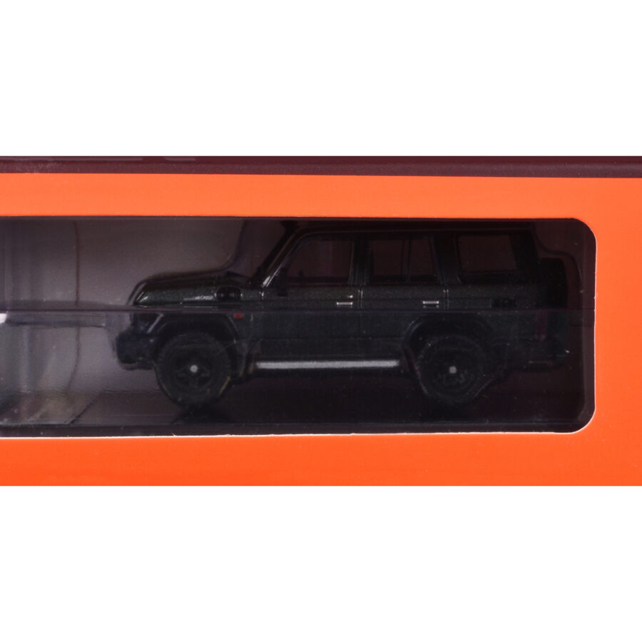 Toyota Land Cruiser (J76) Gray Metallic 1/64 Diecast Model Car by GCD Automotive