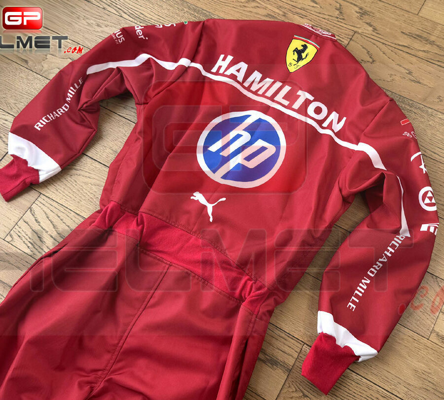 Lewis Hamilton 2025 replica Racing Suit Ferrari F1 F1 Race Suits