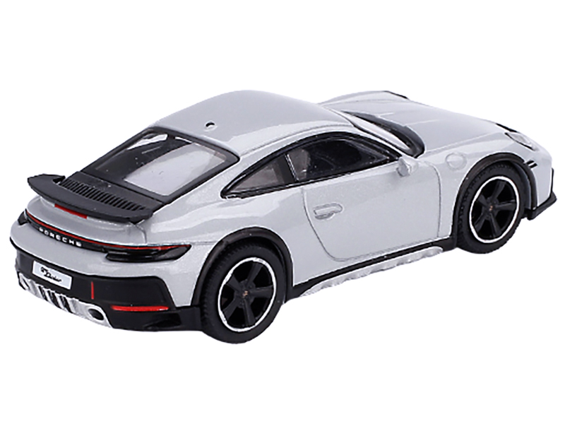 Porsche 911 Dakar Ice Gray Metallic Limited Edition 1/64 Diecast Model Car by Mini GT Automotive
