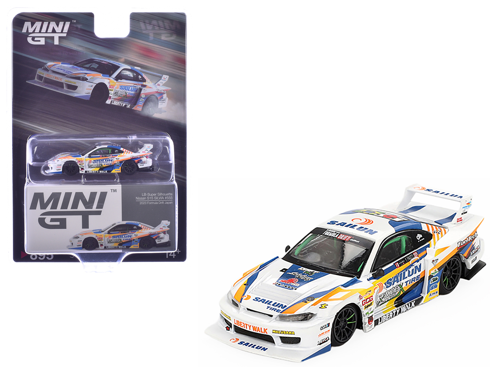 MINI GT LB- S15 署名済み FAUSTO #555 MINI GT LB- S15 署名済み FAUSTO #555 - メルカリ