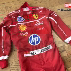 Charles Leclerc 2025 replica Racing Suit Ferrari F1 by GPHelmet
