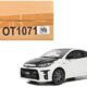 2022 Toyota GRMN Yaris RHD (Right Hand Drive) Platinum White Pearl with Black Hood and Top Limited Edition to 999 pieces Worldwide 1/18 Model Car by Otto Mobile 2022 Toyota GRMN Yaris RHD (Right Hand Drive) Platinum White Pearl with Black Hood and Top Limited Edition to 999 pieces Worldwide 1/18 Model Car by Otto Mobile