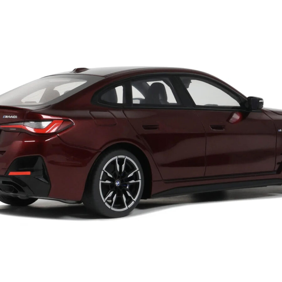 2021 BMW M440i xDrive Gran Coupe Aventurin Red Metallic Limited Edition to 500 pieces Worldwide 1/18 Model Car by Otto Mobile Automotive