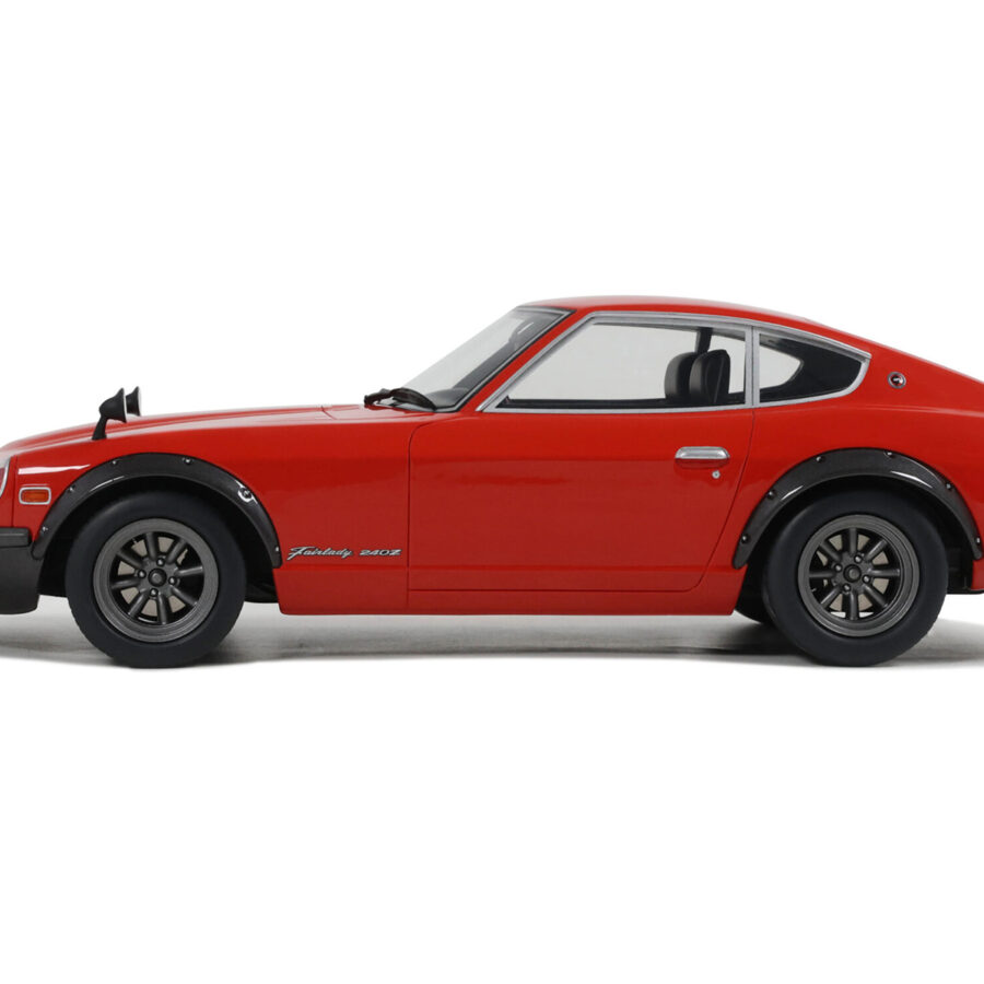 1972 Nissan Fairlady 240ZG RHD (Right Hand Drive) Grand Prix Red Limited Edition to 3000 pieces Worldwide 1/18 Model Car by Otto Mobile Automotive
