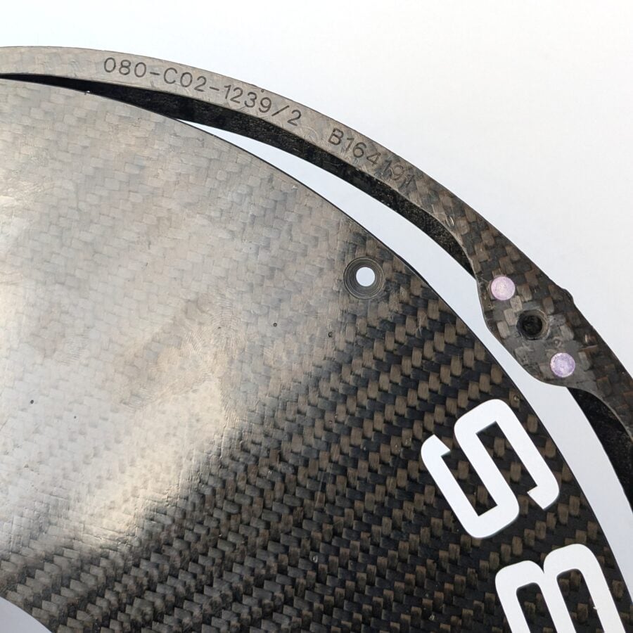 Honda F1 / BBS 2 piece carbon fibre wheel hub spoke cover part Formula 1 motorsport engineering guys racing gift display F1 Car Parts