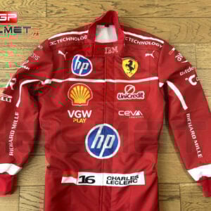 Charles Leclerc 2025 replica Racing Suit Ferrari F1 by GPHelmet