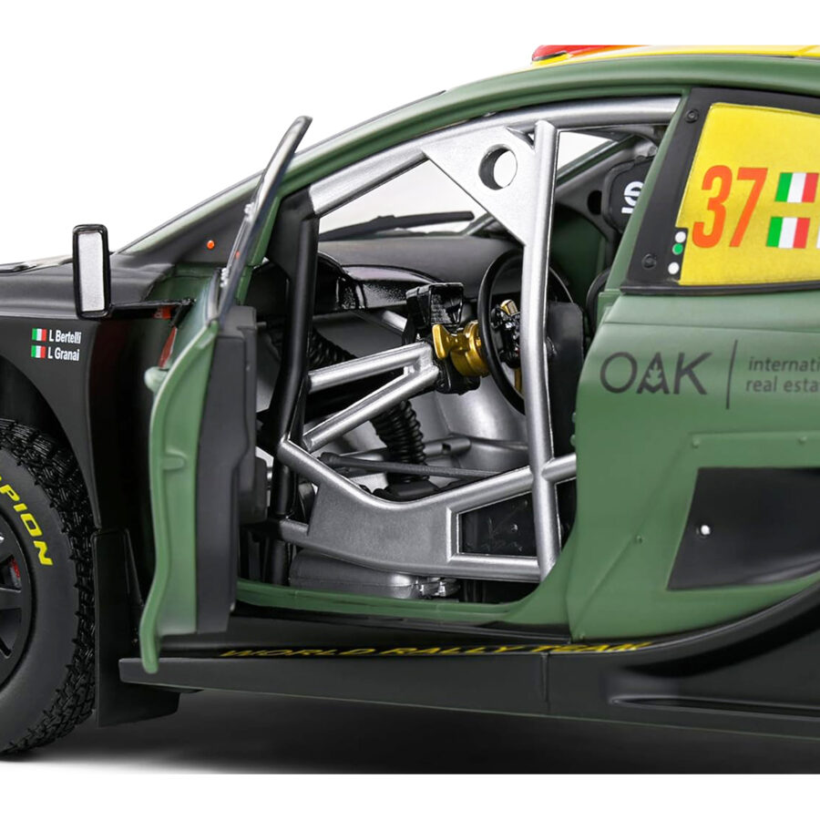 Ford Puma Rally1 Hybrid #37 Lorenzo Bertelli - Lorenzo Granai "Rally New Zealand" (2022) "Competition" Series 1/18 Diecast Model Car by Solido Automotive