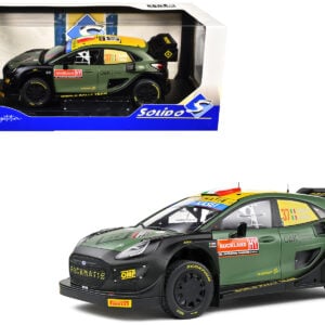 Ford Puma Rally1 Hybrid #37 Lorenzo Bertelli - Lorenzo Granai "Rally New Zealand" (2022) "Competition" Series 1/18 Diecast Model Car by Solido from the Ford store collection.