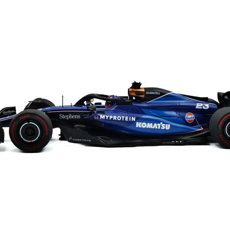 Williams FW46 #23 Alex Albon "Williams Racing" Formula One F1 Saudi Arabian GP (2024) "Competition" Series 1/18 Diecast Model Car by Solido from the Williams Martini Racing store collection.