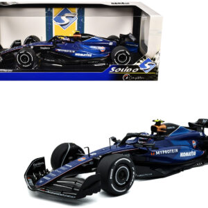 Williams FW46 #2 Logan Sargeant "Williams Racing" Formula One F1 Saudi Arabian GP (2024) "Competition" Series 1/18 Diecast Model Car by Solido from the Williams Martini Racing store collection.