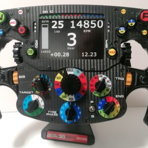 F1, Charles Leclerc, SF25 Replica Steering Wheel for 2025 Season. from the Sports Car Racing Art store collection.