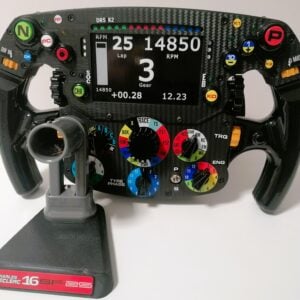 F1, Charles Leclerc, SF25 Replica Steering Wheel for 2025 Season. from the Sports Car Racing Art store collection.