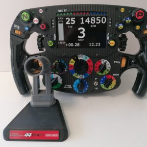 F1, Lewis Hamilton, SF25 Replica Steering Wheel for 2025 Season. from the Sports Car Racing Art store collection.