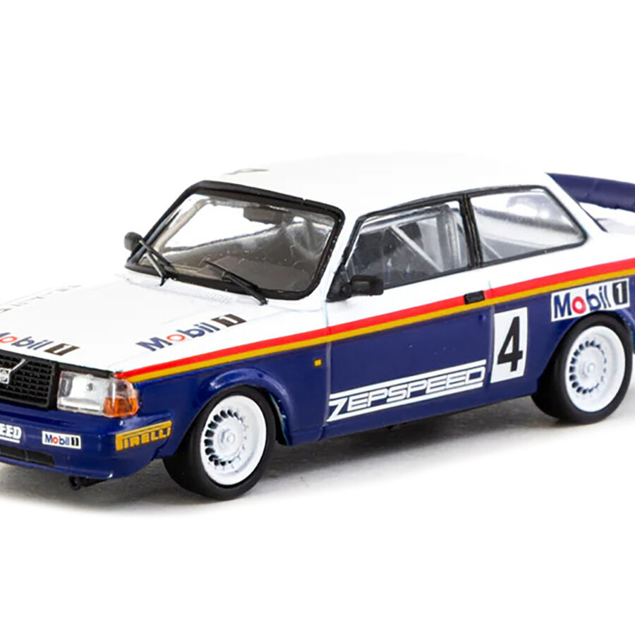 Volvo 240 Turbo #4 Per-Gunnar Andersson Winner "Malaysian Group A Championships" (1987) "Hobby64" Series 1/64 Diecast Model Car by Tarmac Works Automotive
