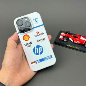 Charles Leclerc 2025 Monaco GP Phone Case – Ferrari Race Suit Tribute from the Sports Car Racing Clothing store collection.