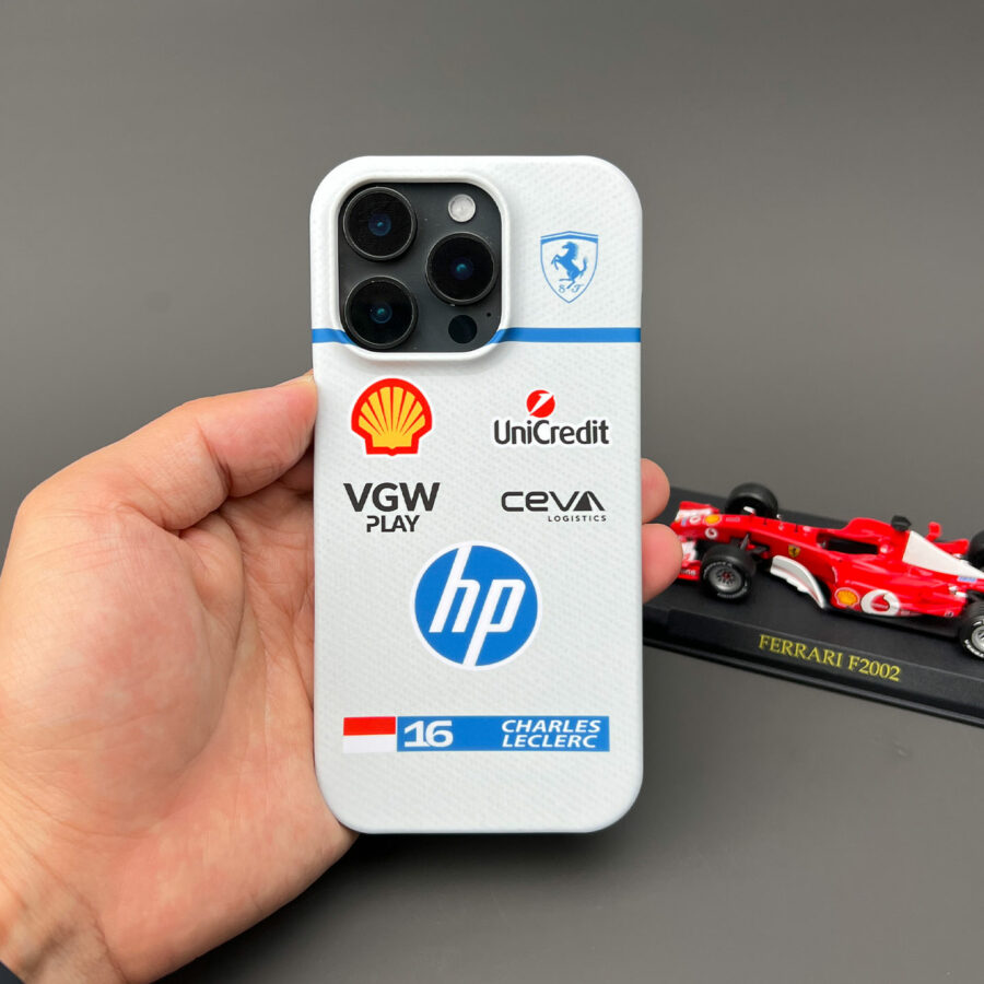 Charles Leclerc 2025 Monaco GP Phone Case – Ferrari Race Suit Tribute Charles Leclerc