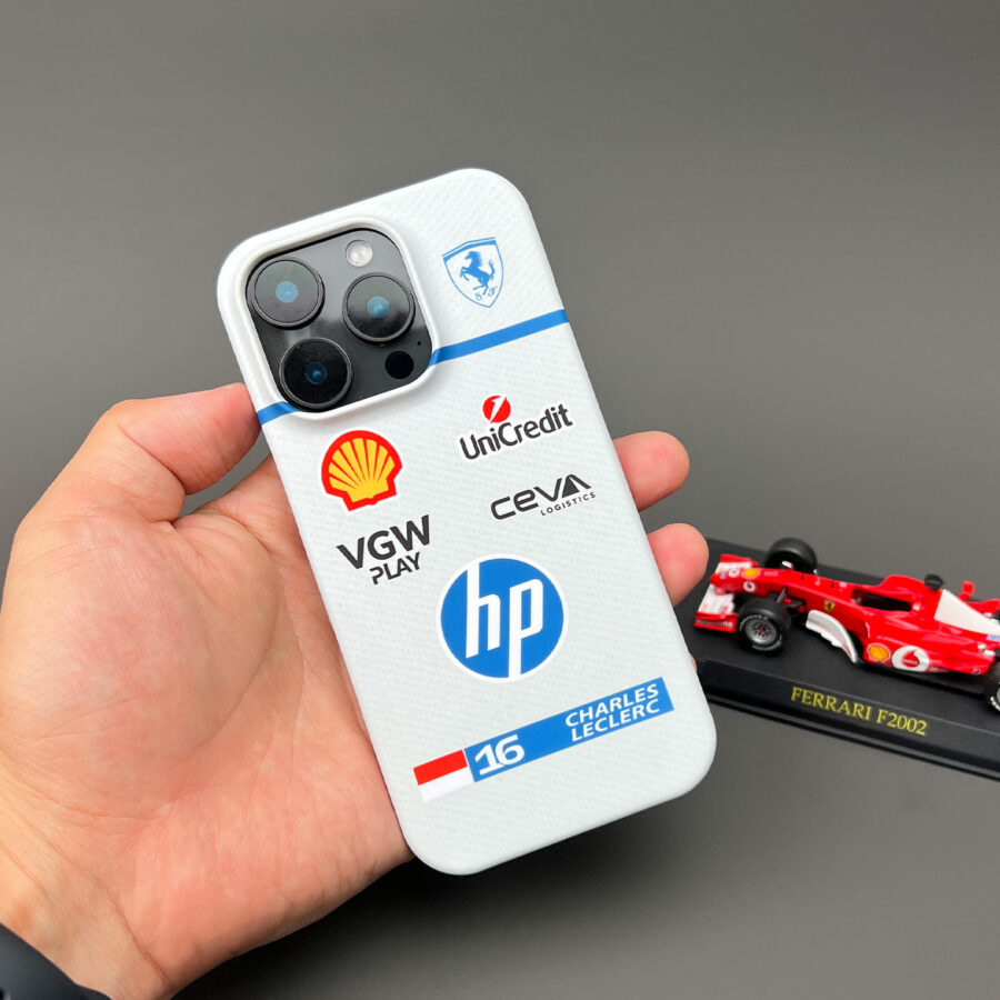 Charles Leclerc 2025 Monaco GP Phone Case – Ferrari Race Suit Tribute Charles Leclerc