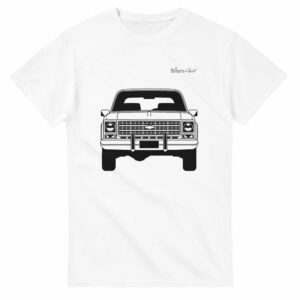 Chevrolet Blazer Cheyenne Front View Super Cool T-Shirt  by Billeresque