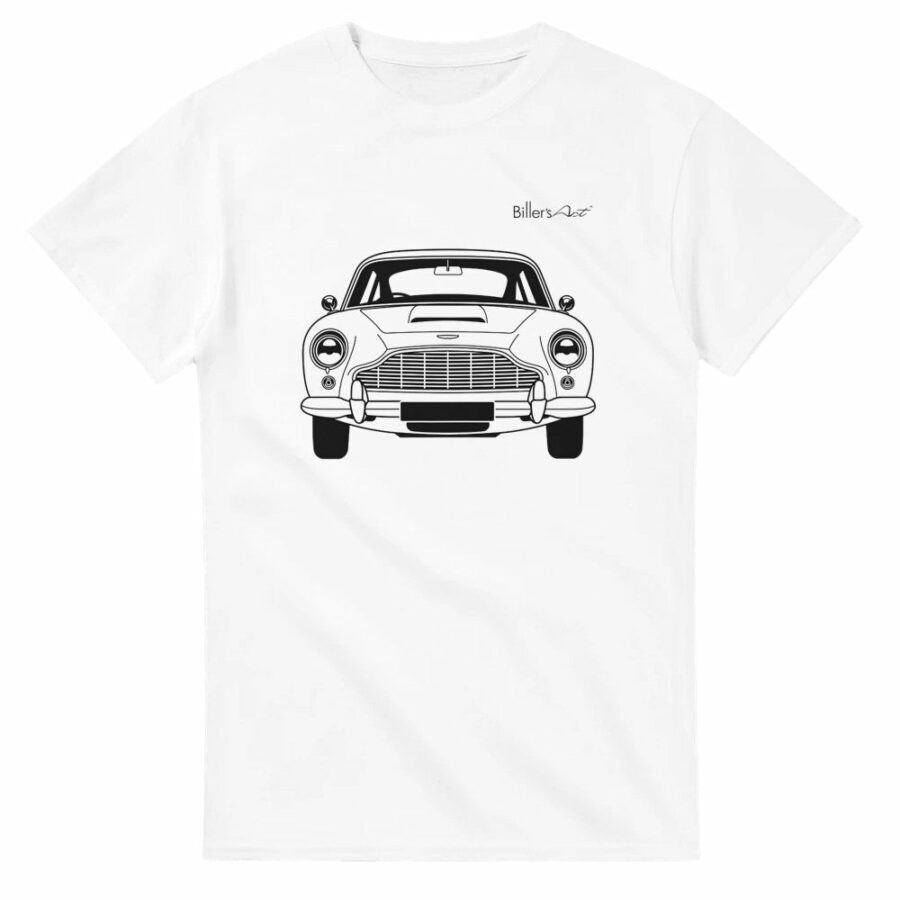 Aston Martin DB5 Front View Super Cool T-Shirt from the Aston Martin store collection.