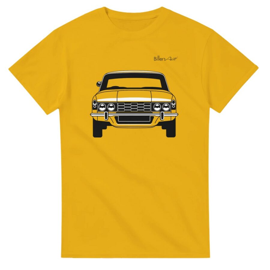Rover 3500S P6 Front View Super Cool T-Shirt Automotive
