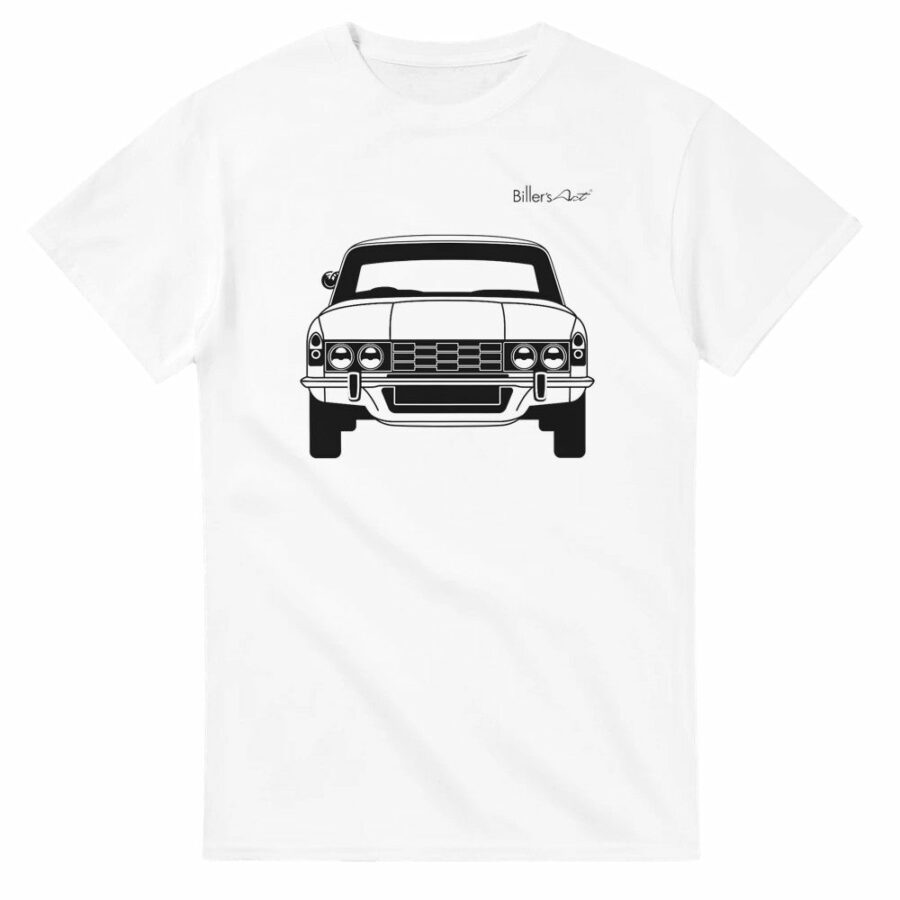 Rover 3500S P6 Front View Super Cool T-Shirt Automotive