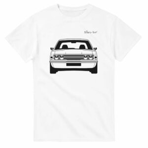 Ford Cortina MK3 GXL Front View Super Cool T-Shirt from the Ford store collection.
