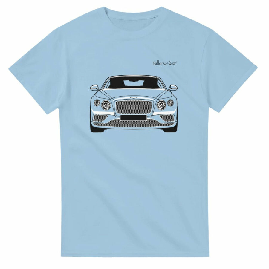 Bentley Continental GT Front View Super Cool T-Shirt Automotive