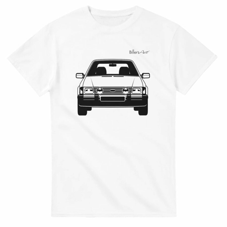 Ford Escort XR3i Front View Super Cool T-Shirt Automotive