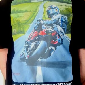 Artworx Michael Dunlop UGP t-shirt Formula 1 Memorabilia by Motorsport Artworx