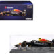 Red Bull Racing RB19 #1 Max Verstappen "Oracle" Winner Formula One F1 Championship "Drivers' Champion" (2023) with Display Case 1/24 Diecast Model Car by Bburago
